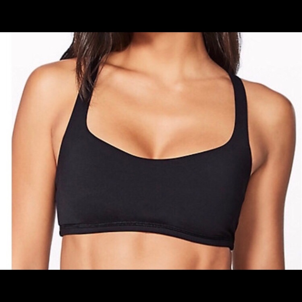 Lululemon Black Sports Bra (Size 4)